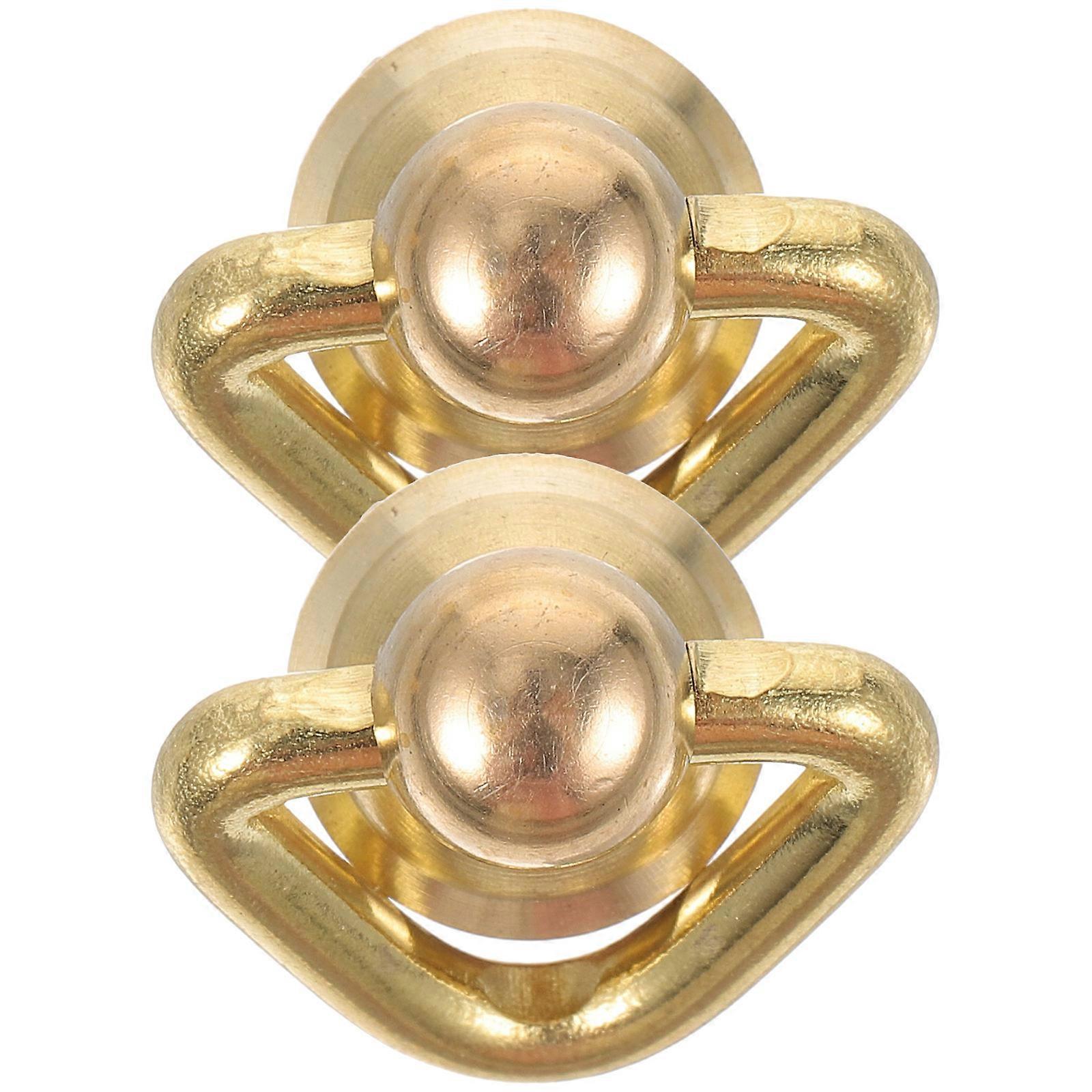 Brass Rivets Studs for Crossbody Bag Hardware with 8Pcs Pack