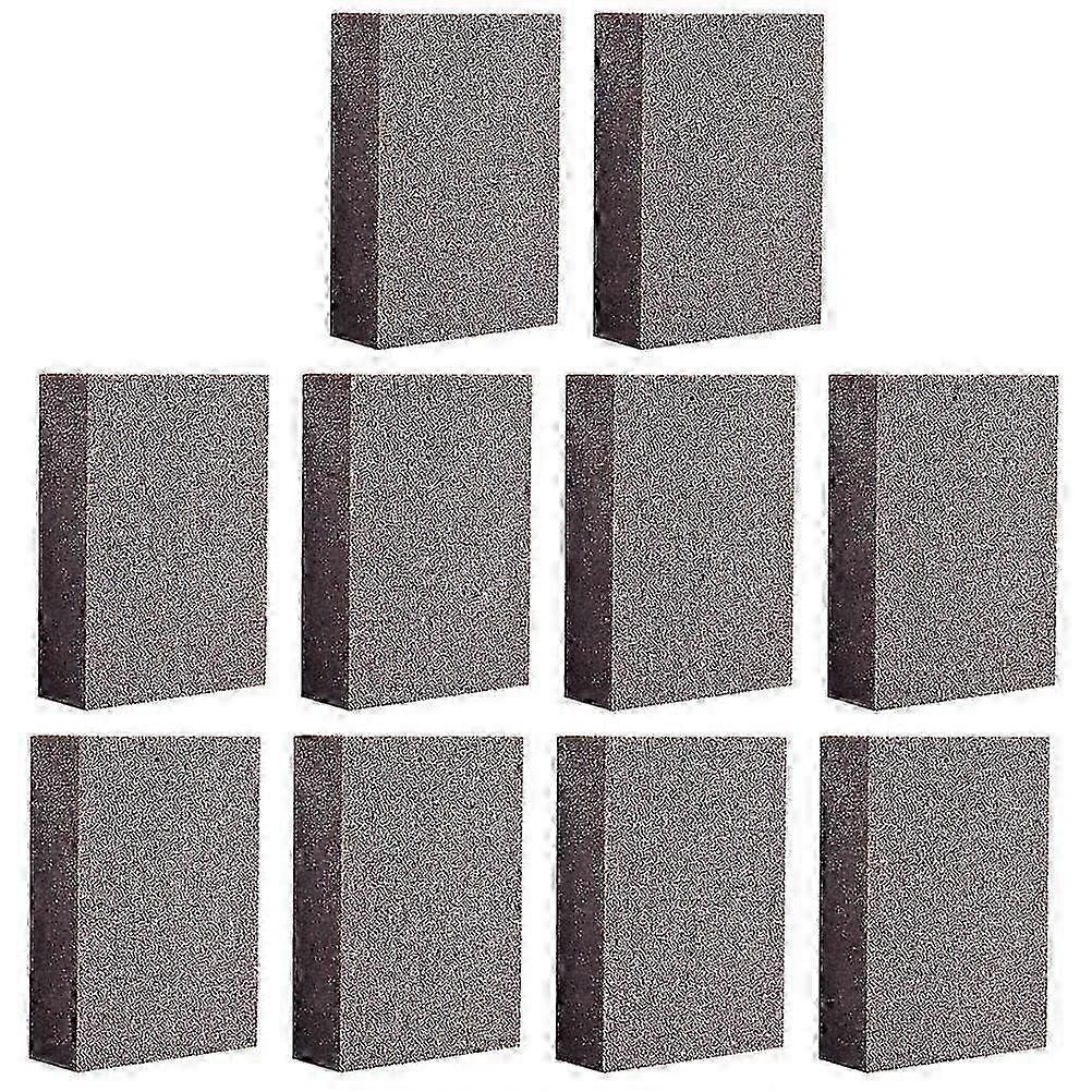 Emery Sponge Pot Cleaning Tools, 10Pcs Rust Removal Scrubbers for Kitchenware
