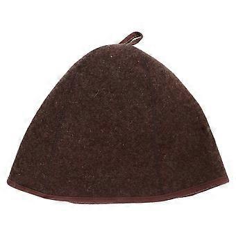 Sauna Hat Handmade Felt Sauna Cap Heat Insulation Water Absorption Sauna Cap Comfortable Sauna Accessory For Women And Men