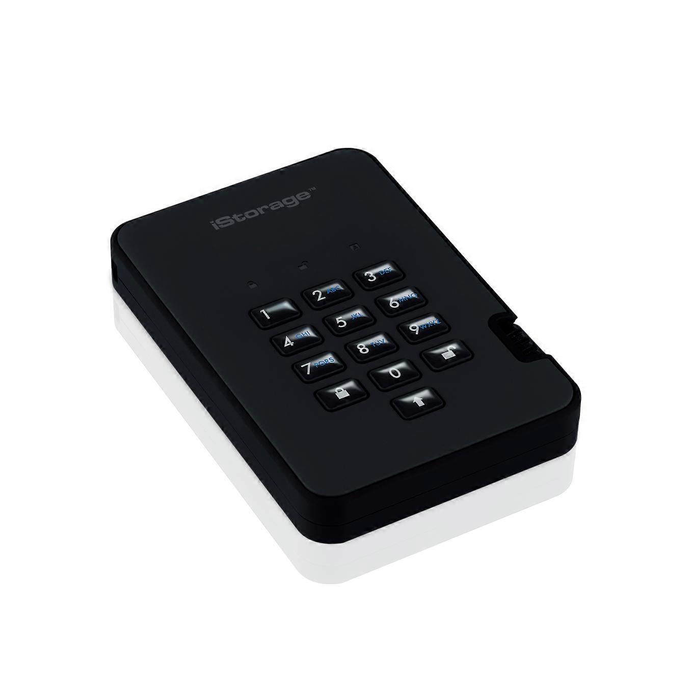 Diskashur3 SSD 256-bitars 1 TB - Svart