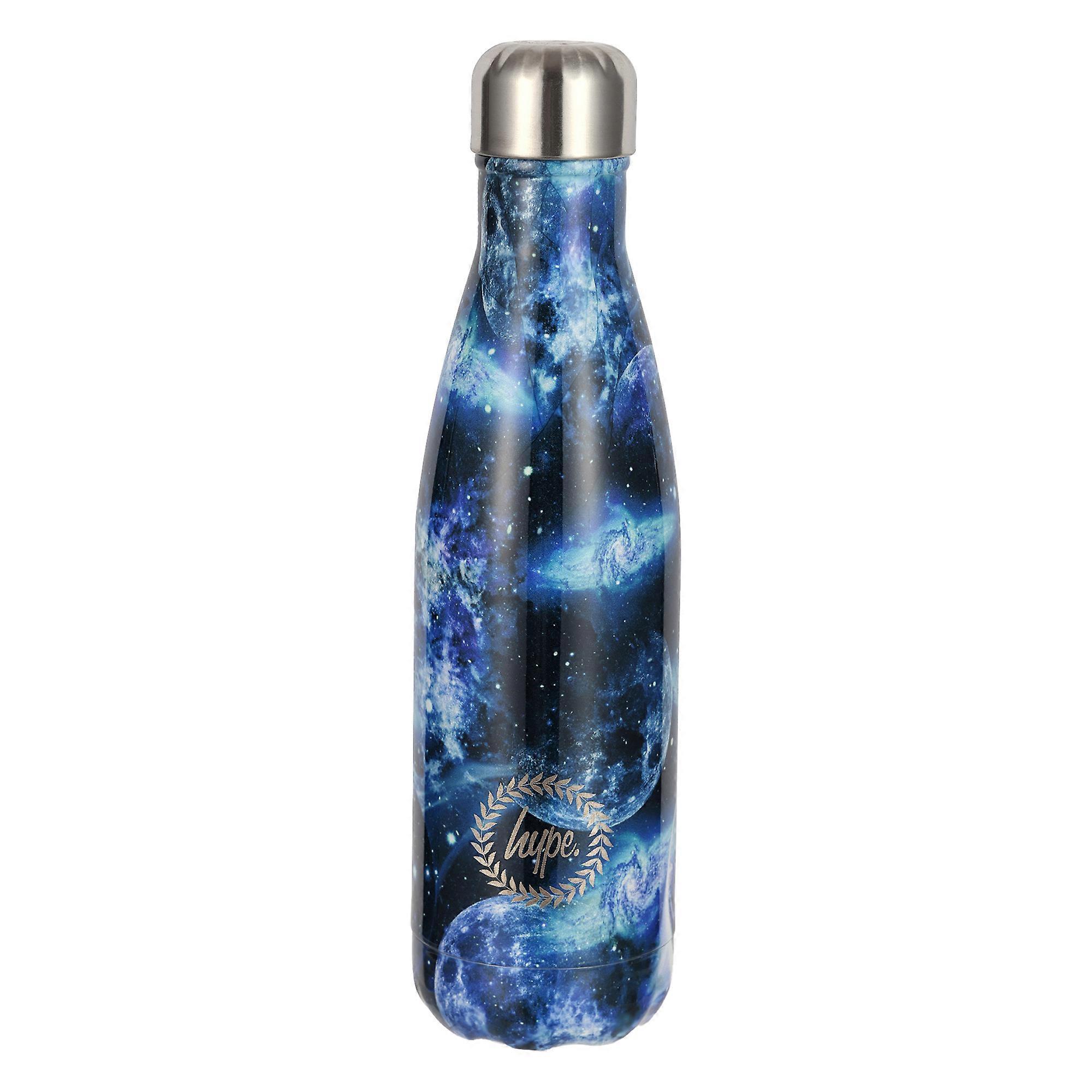 Hype - Thermal Water Bottle Blue Multi Moon Leak Proof