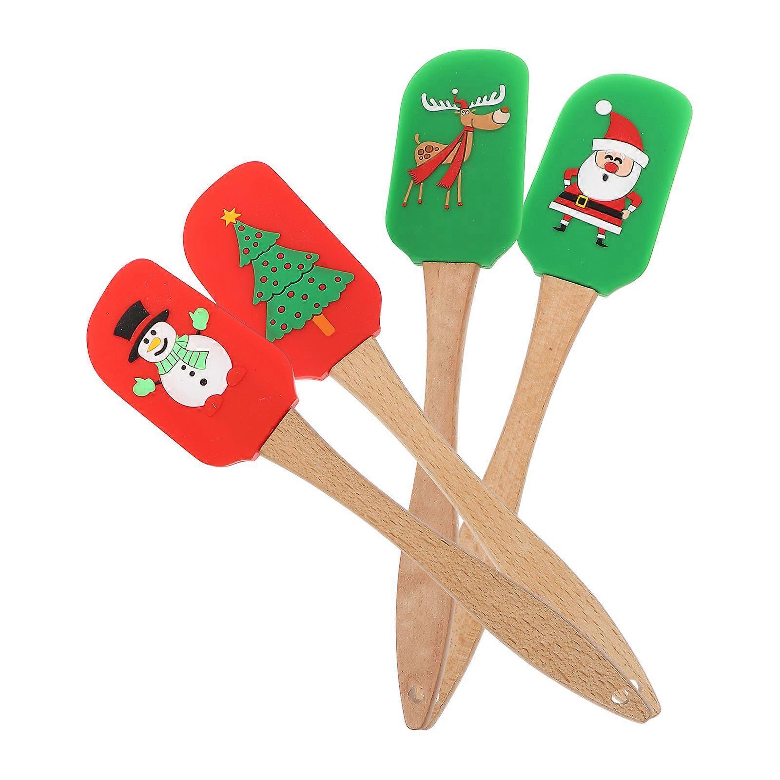 Butter Spreader Kitchen Gadget for Baking Use 4Pcs Assorted Color Pack