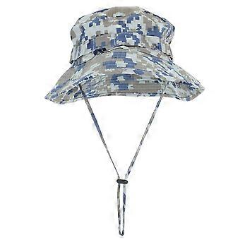 Bucket Hat With Chin Strap Fishing Outdoor Activities One Size Fits All 1Pcs