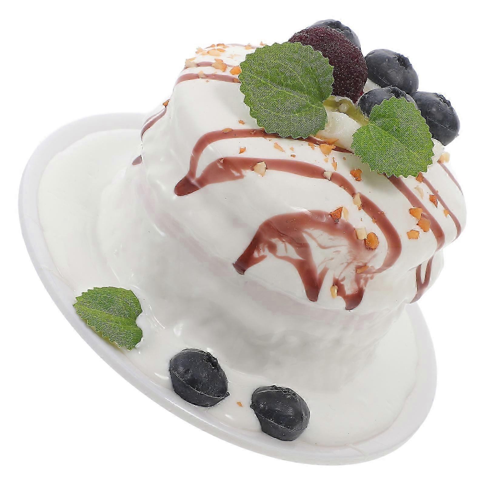 Decorative Fake Cake Model Simulation Cake Model with 5Pcs for Decor
