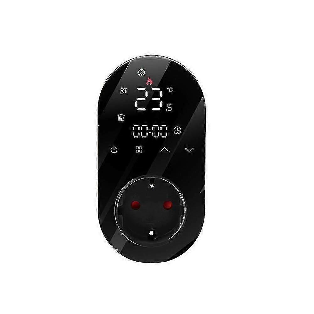 Wifi Digital Tat Outlet Plug 16a Tuya App Socket Temperature (