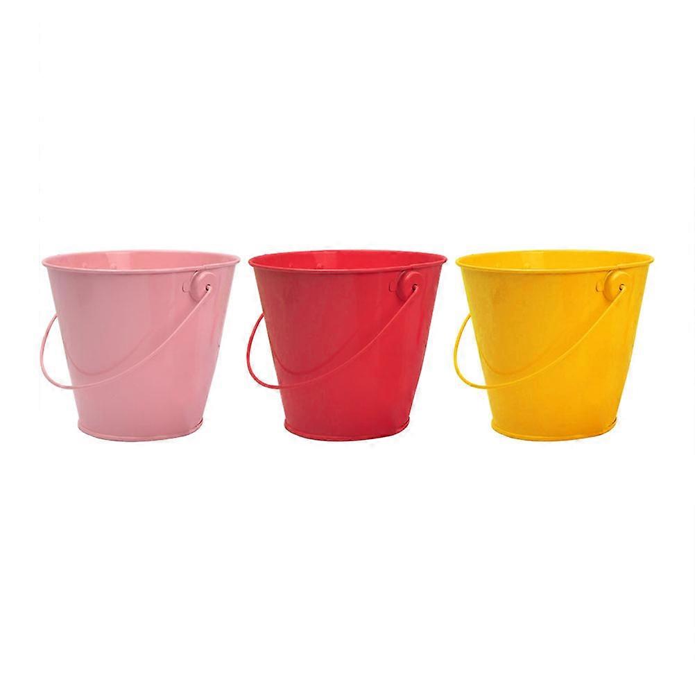 6 Pcs Dining Room Table Set Tiny Containers Metal Container Small Metal Buckets