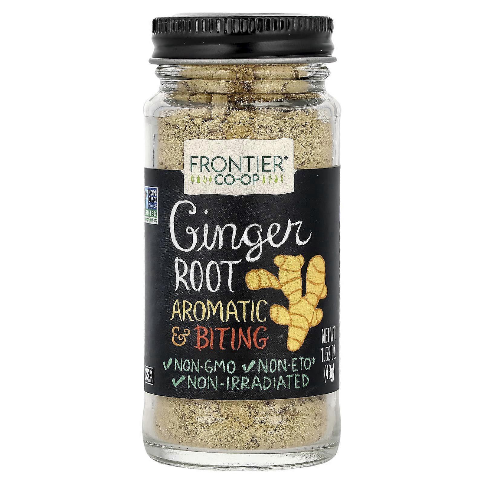Frontier Co-op, Ginger Root, 1.52 oz (43 g), 4-Pack
