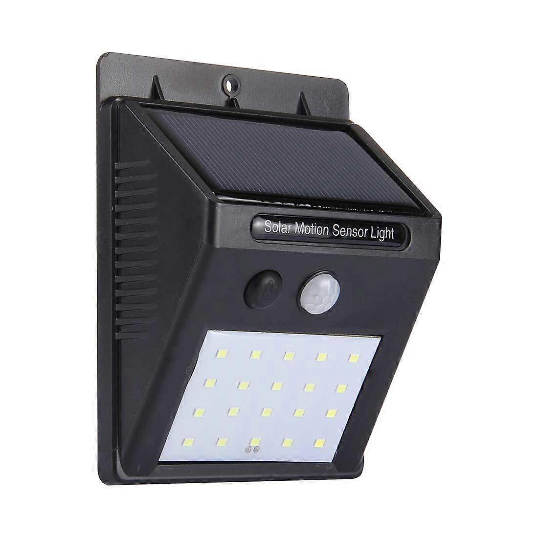 White Light Outdoor Solar Motion Sensor Light