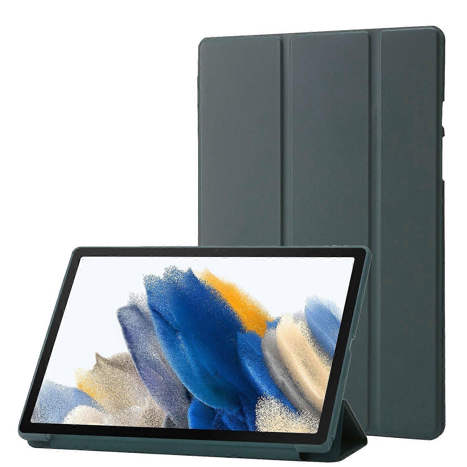 Three-fold Leather Case  For Samsung Galaxy Tab A8 10.5 2021