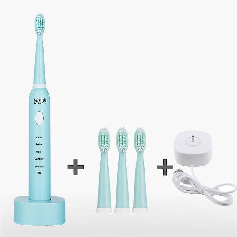 DIPU ectric Toothbrush USB Charging Stand (Blue)