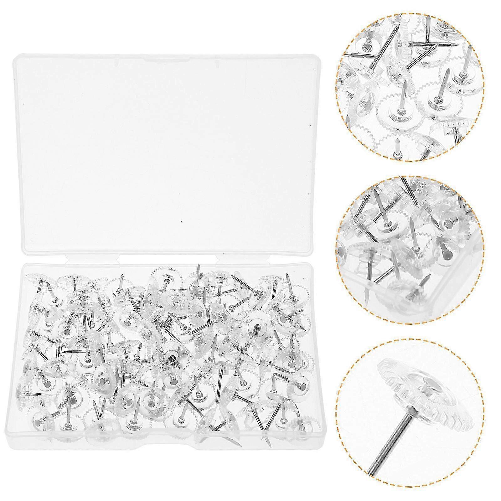Office Gear Shape Push Pins for Decoration 2 Boxes