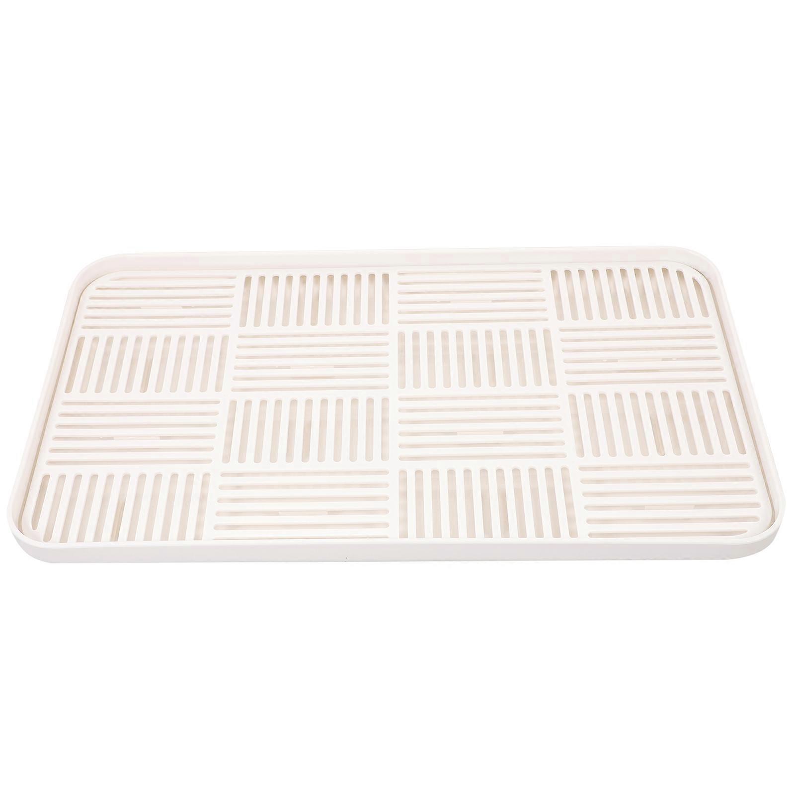 Tea Set Tray Double-Layer Draining Tray for Kitchen Use Multi-Function