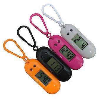 Electronic Pocket Watch Hanging Watch for Time Display 4Pcs Keychain