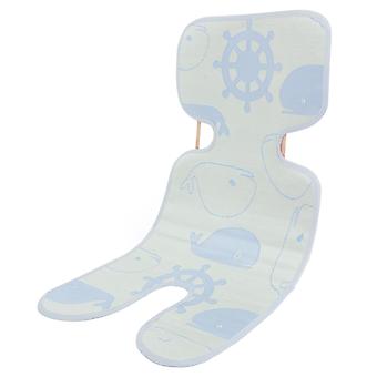 1 pz Passeggino Infantile Pad Di Raffreddamento Ice Silk Summer Mat Pad Di Raffreddamento (Azzurro, Modello Casuale)