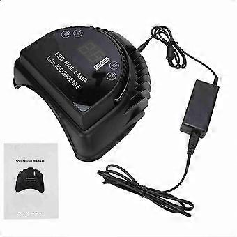 Lampe für Maniküre und Maniküre, wiederaufladbar, 64 W, für Nagelnägel und UV-Gel