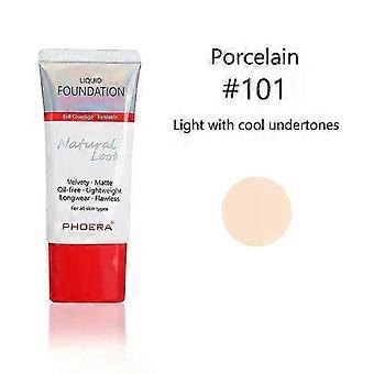 PHOERA Liquid Foundation Mineral Touch Oil Control Matte Full Coverage 24H Long Lasting