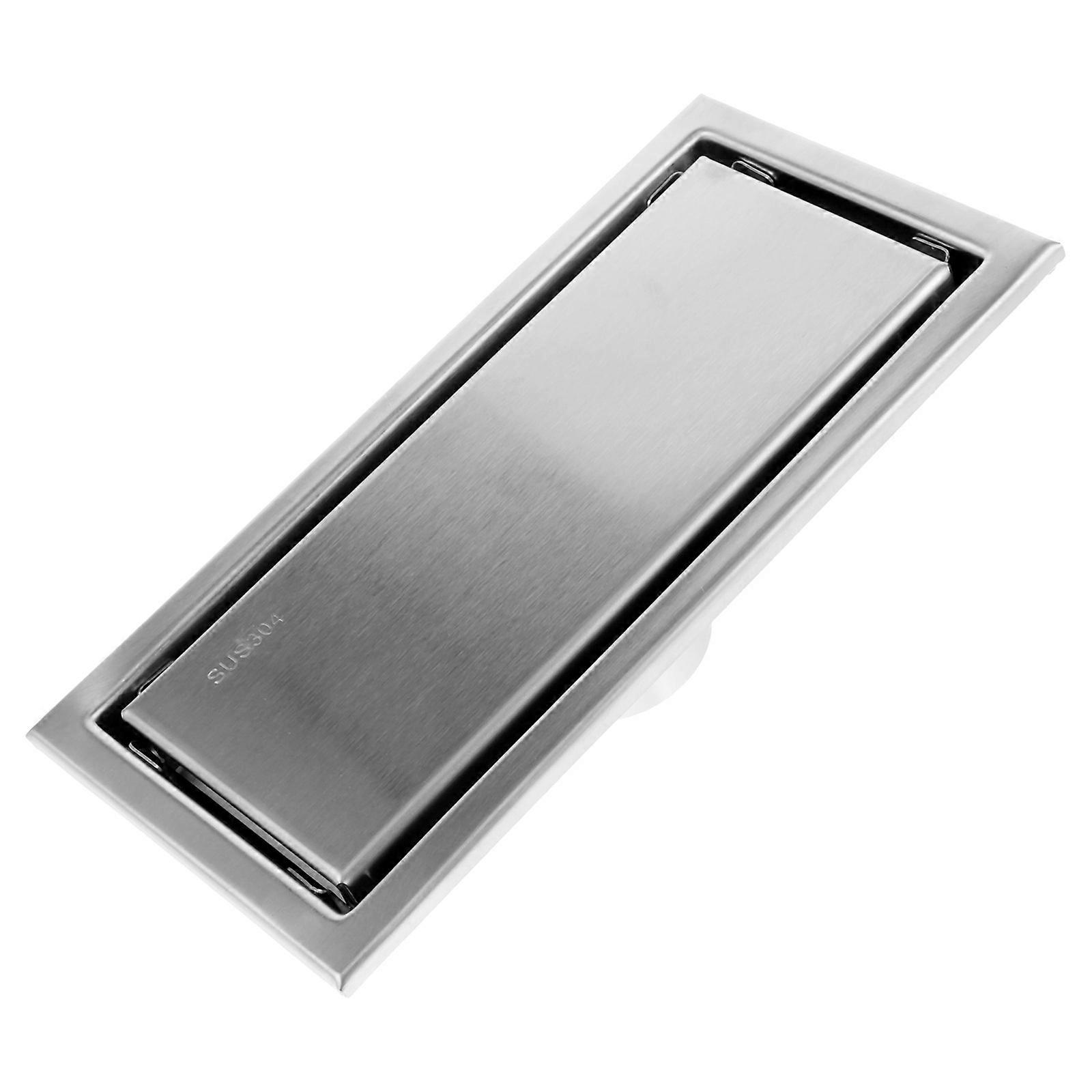 Durable Stainless Steel Shower Drain Floor Strainer Rectangle for