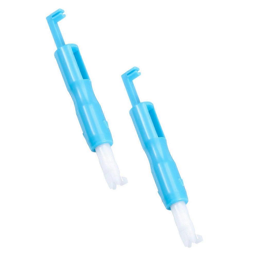 2pcs Automatic Threaders Needle Threading Tools Needle Threaders For Sewing Machine