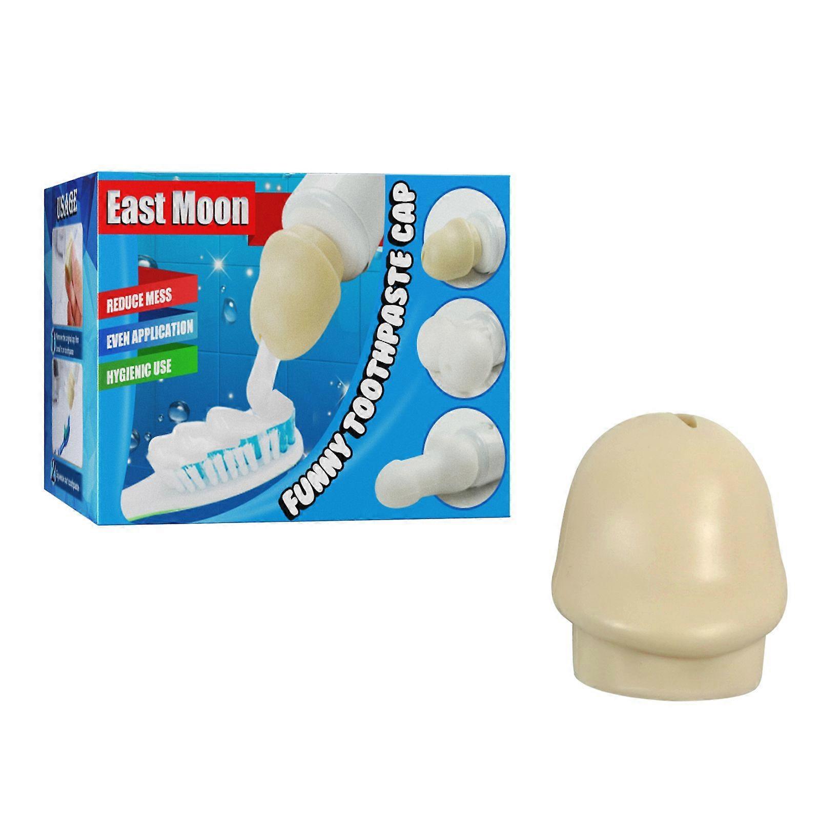 East Moon Fun Toothpaste Cap Home Toothpaste Head Squeezer Toothpaste Protective Cap For Dust Prevention