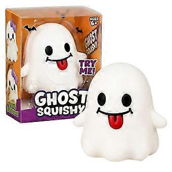 Halloween Squishy Toy Ghost Pumpkin TPR Slow Rebound Stress Relief for Kids Adults Portable Anxiety Relief Fun