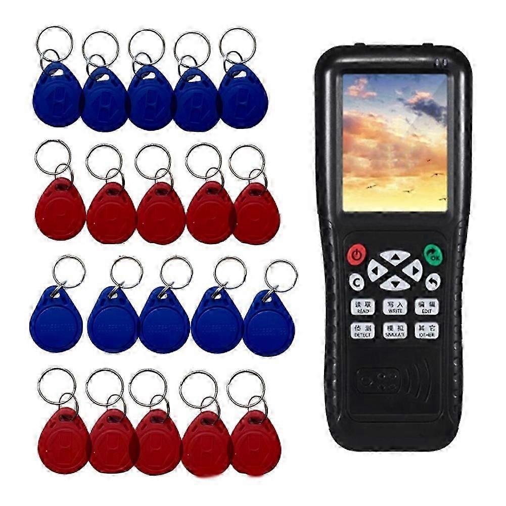 X100 Smart Replicator RFID Badge Clone Copier 13.56mhz Encryption Decoding Reader 125khz Card Writer ProgrammerLJJ