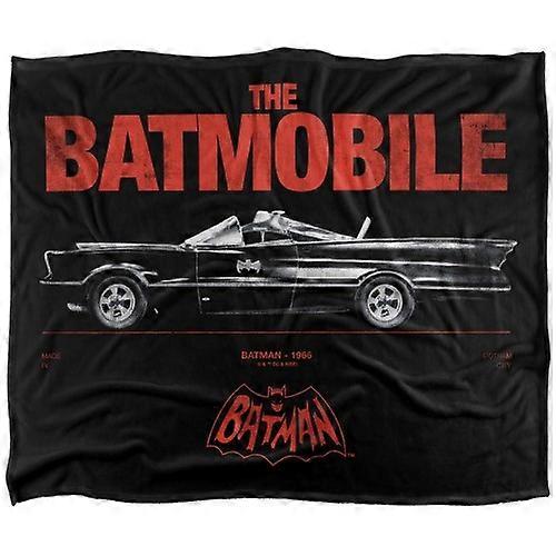 Batman Classic 66 Batmobile Blanket