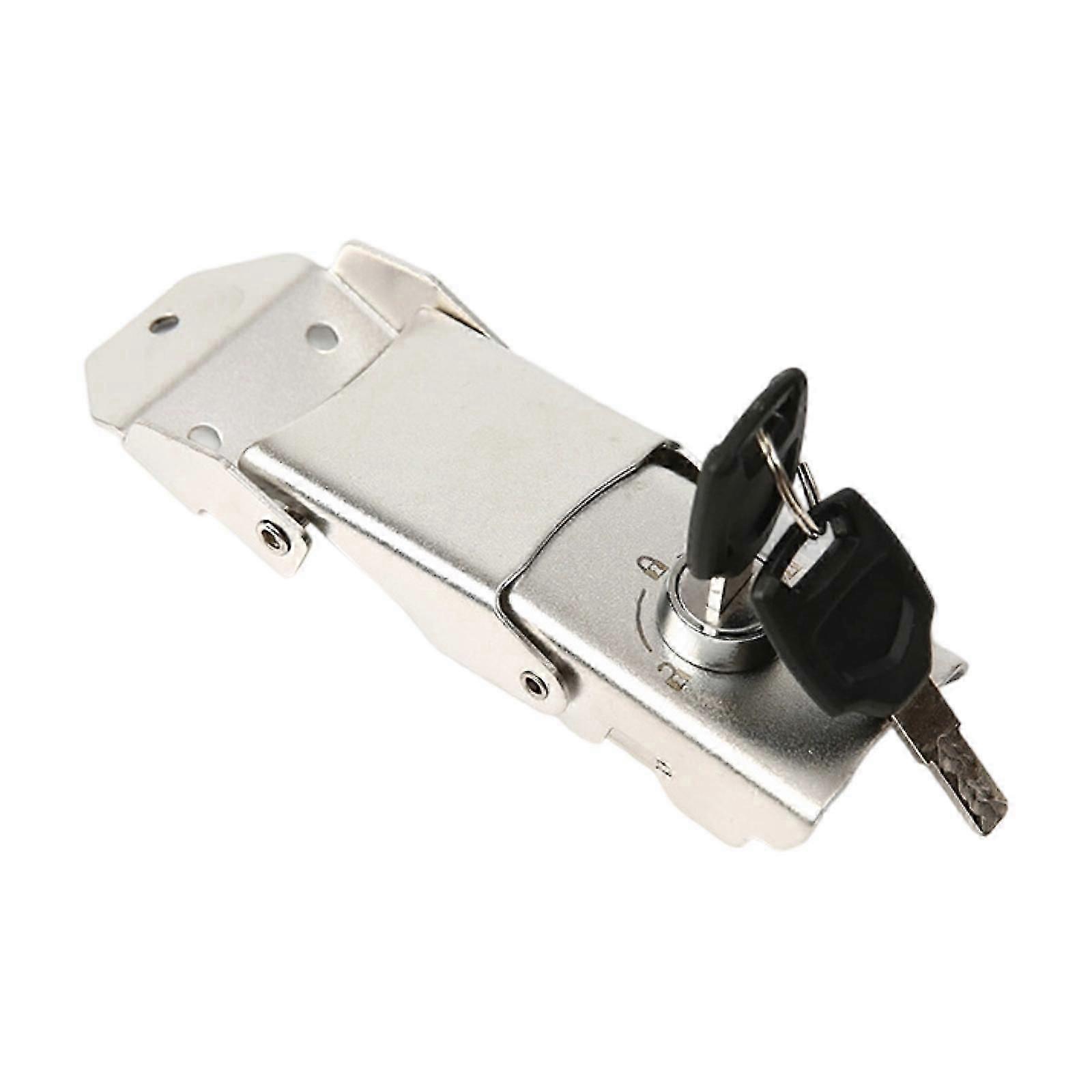 Lock accessory for motorcycle trunk - quick installation replacement