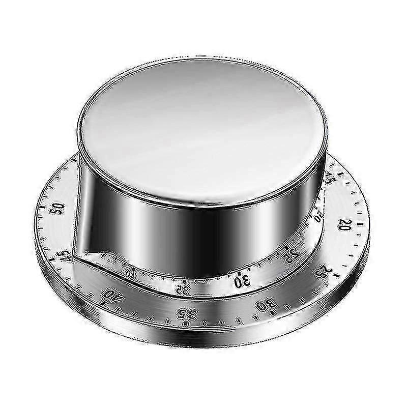 Mechanical Kitchen Timer (silver) (1pcs)
