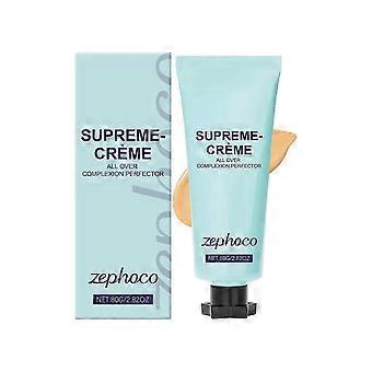 Supreme Cream All-Over Complexion Perfector, hydraterende concealer met volledige dekking, langdurige lichtgewicht foundation, waterdichte, overdrachtsbestendige Eve