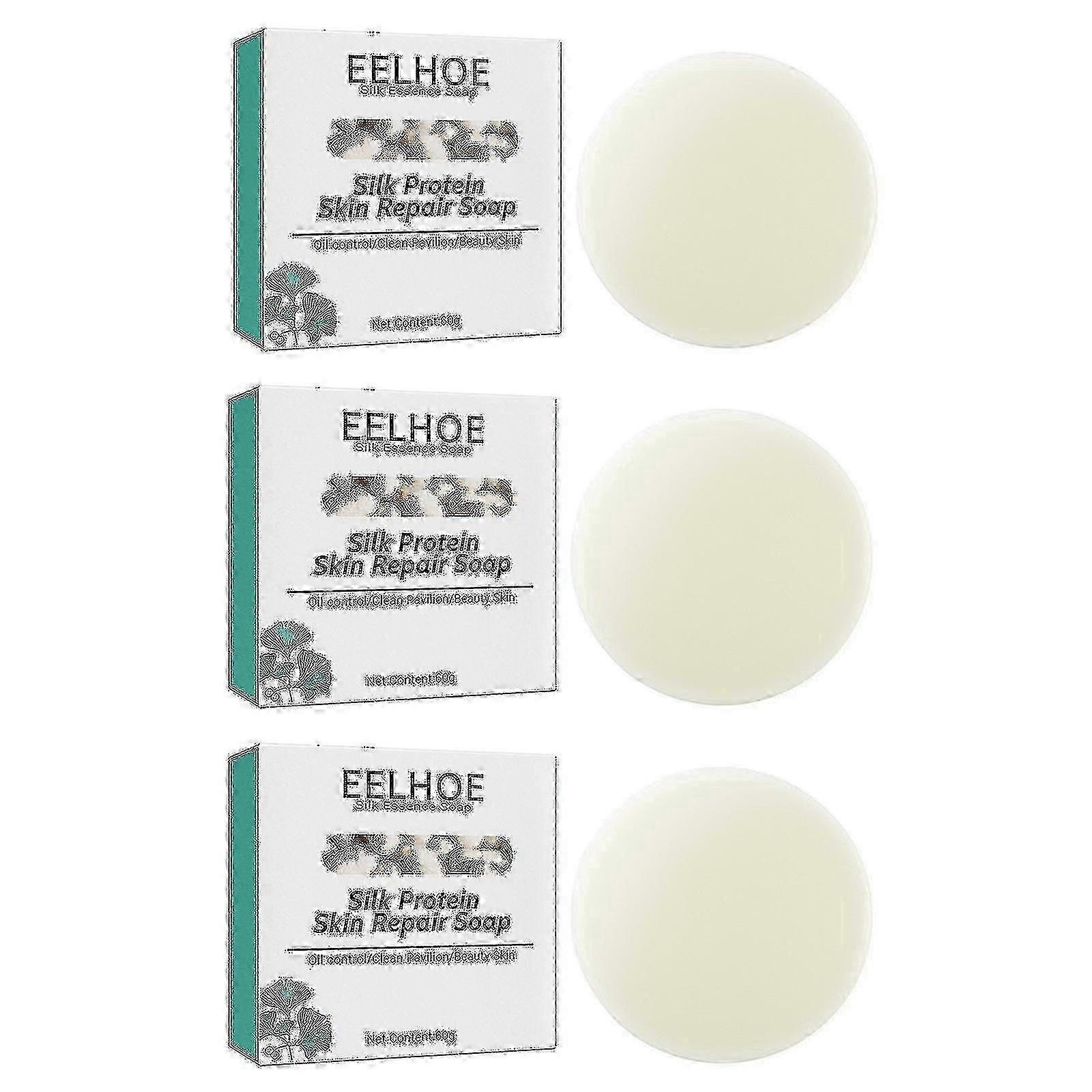 3pcs Masque Protéiné Soie Soa