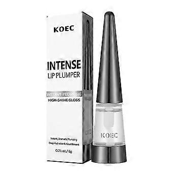 1-3X Lip Plumper, feuchtigkeitsspendender und volumengebender klarer Lipgloss, Microneedling-Effekt und Hyaluronsäure für vollere, glattere Lippen_c*