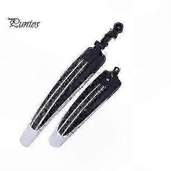 Bicycle Mudguards Front and Rear 24-26 Inch Plastic Fenders, Universal Fit for Mountain Road City Bikes, Anti-Splash, High-Strength, Easy Install