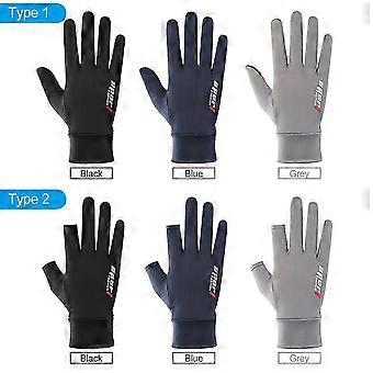 Gants de sport antidérapants, respirants et rafraîchissants pour la pêche, le cyclisme et la moto.