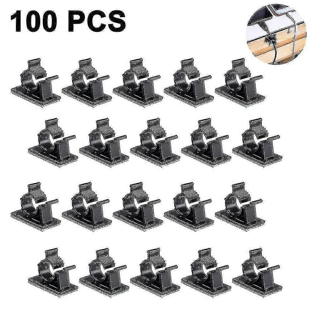 Nylon Wire Adjustable Cable Clips Adhesive Cable Management Clips