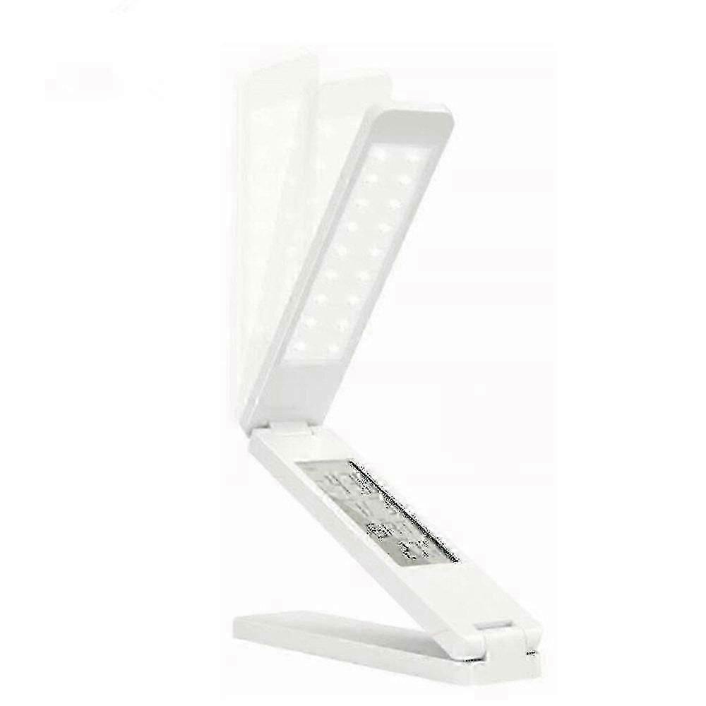 Lamp Perpetual Desk Clock Table Calendar Foldable Touch Stepless