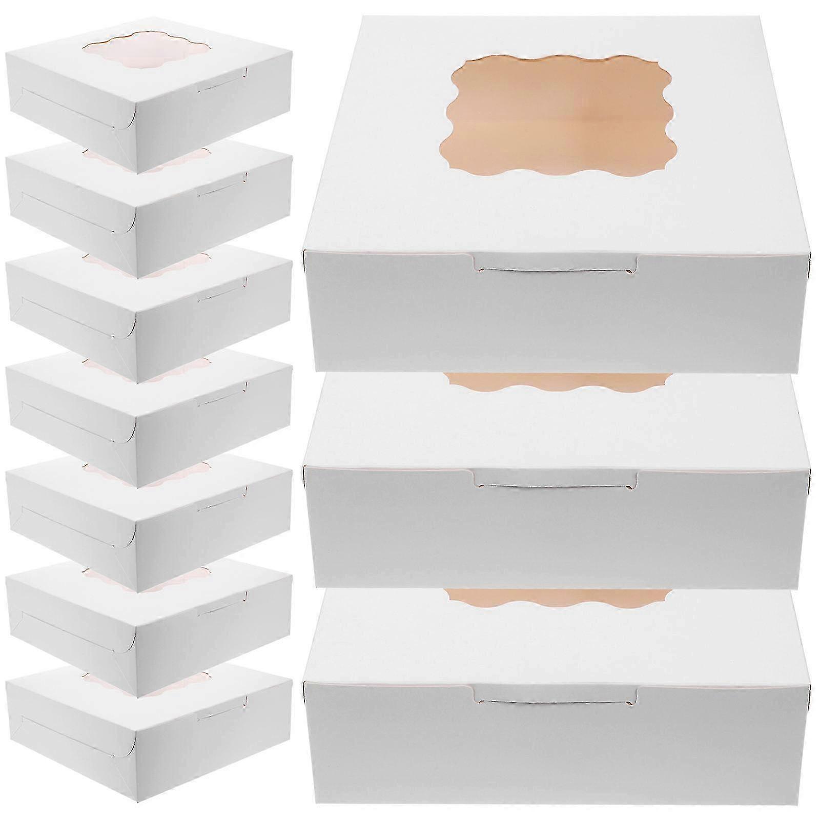 Egg Cake Boxes for Storage Use with 20Pcs Large Cake Containers