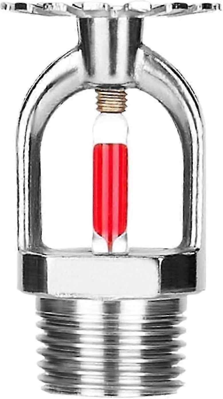 Fire Sprinkler Head 5Pack 68/155 Automatic Temperature Trigger Glass Bulb compatible with System DN15Pendent