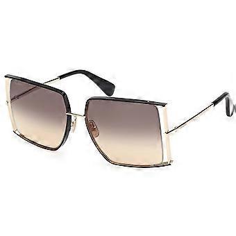 Max Mara MM0120 05A Full Rim  Women Square Sunglasses UV2 Original