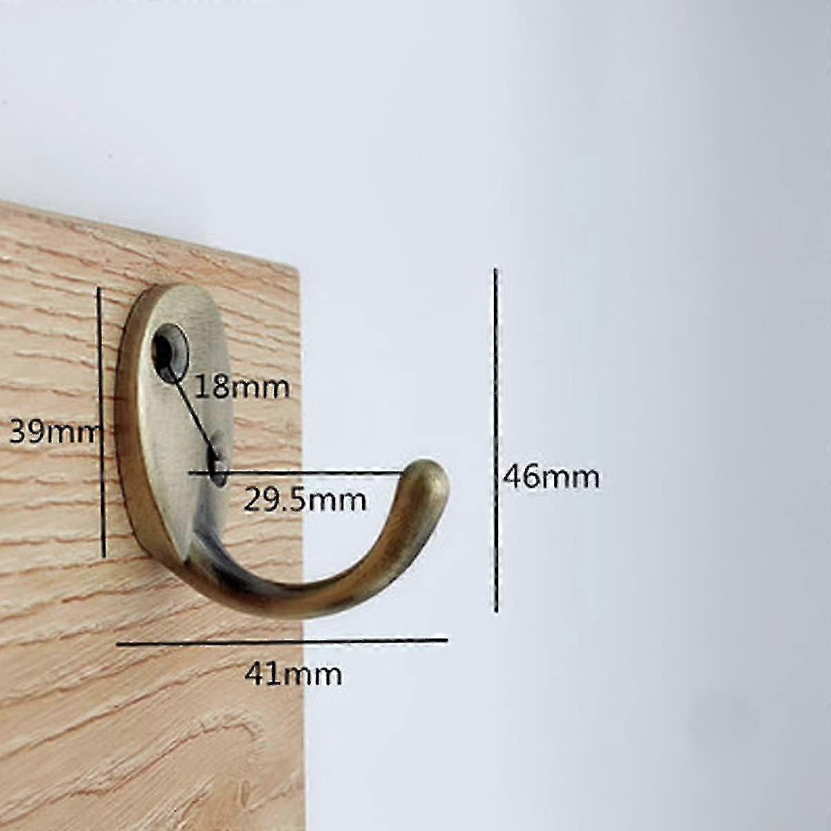 Zinc Alloy Bronze Wall Hook