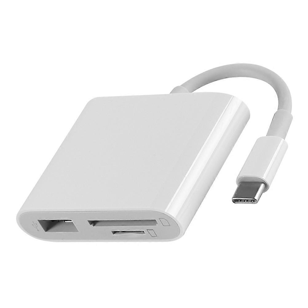 Type-C Hub Reader USB Type-C Multipurpose Memory Reader for Phone Use USB 3.0 Hub Adapter Supply
