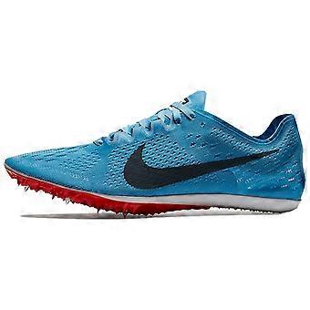 Chaussures de running basses Nike Victory 3 unisexes noires et bleues 835997-446