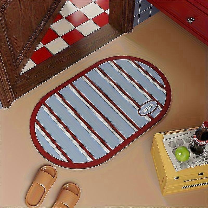 Plush Diatomite Non-Slip Mat