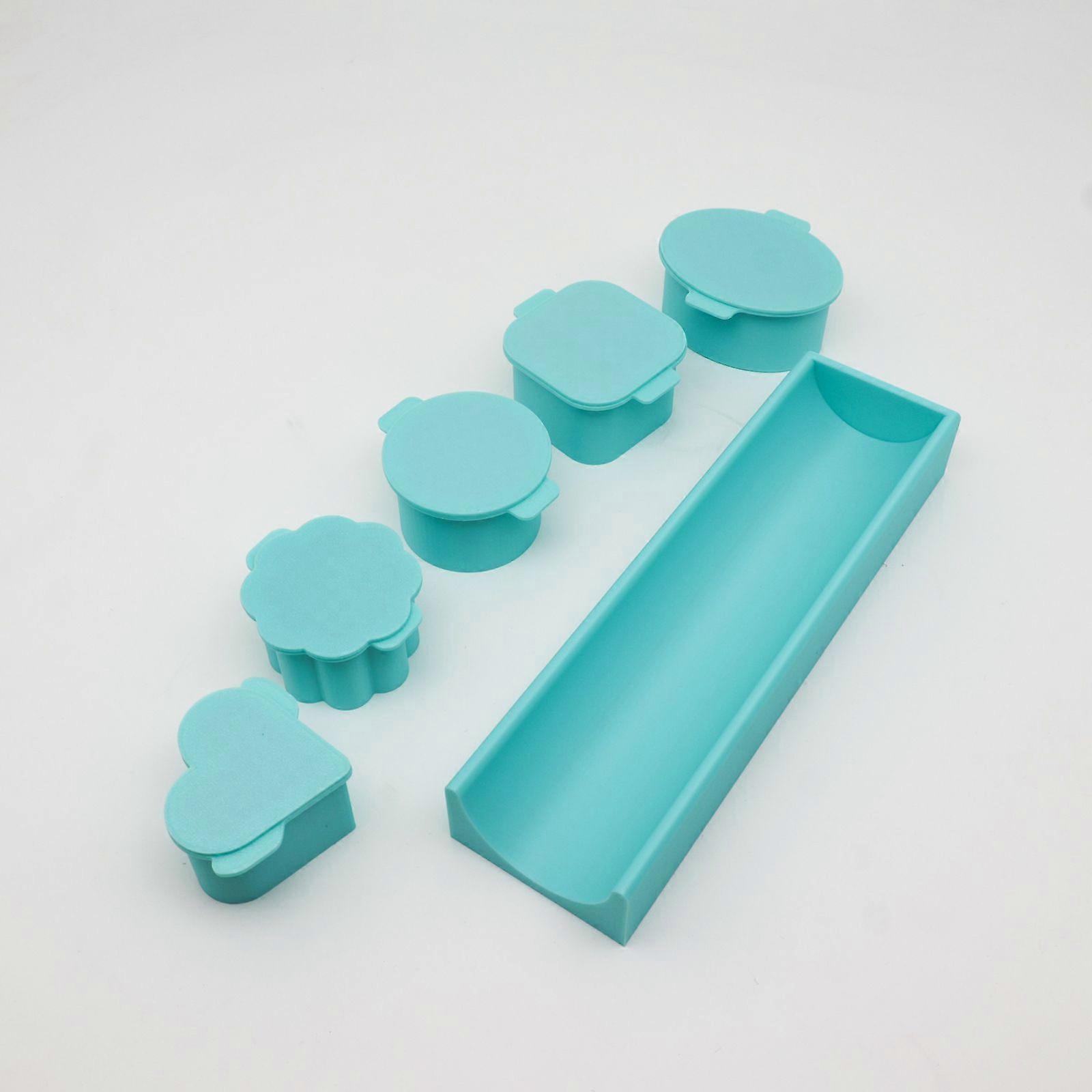 Cake Pop Mold Set (Heart-shaped, Square, Cloud-shaped, Oval, Round)