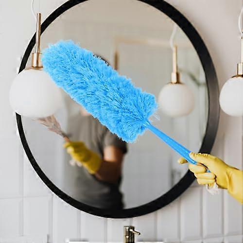 Bendable Microfiber Ceiling Fan Duster with Extendable Handle for Home Cobweb Removal