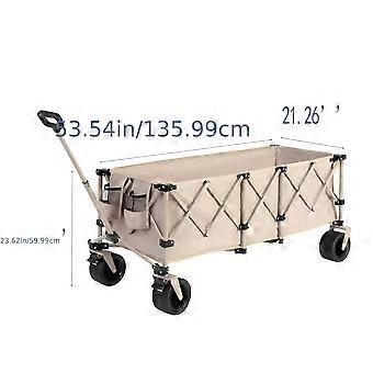 Opvouwbare Vouwkar - Bolderkar - Transportwagen - Tuinkar - Trolley