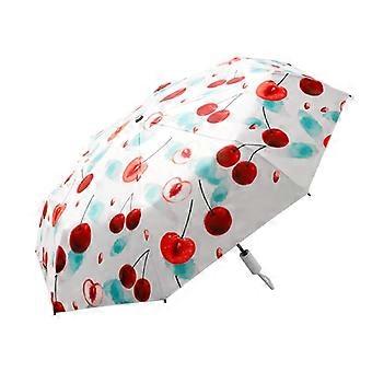Windproof Umbrella with Automatic Folding, Compact Travel Sunshade for Rain and Wind