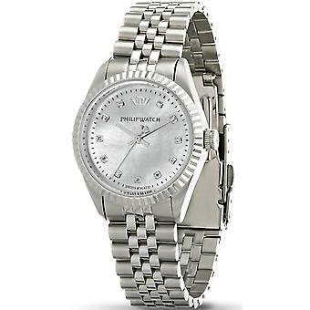 Phillip watch caribbean Quartz Analog Woman Watch with R8253107512 Stainless Steel Bracelet