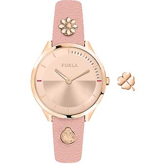 Furla Pin Quartz Analog Woman Watch with Cowhide Bracelet R4251112509