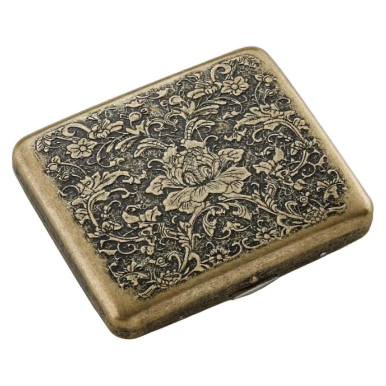 Metal Cigarette Case Elegant Retro