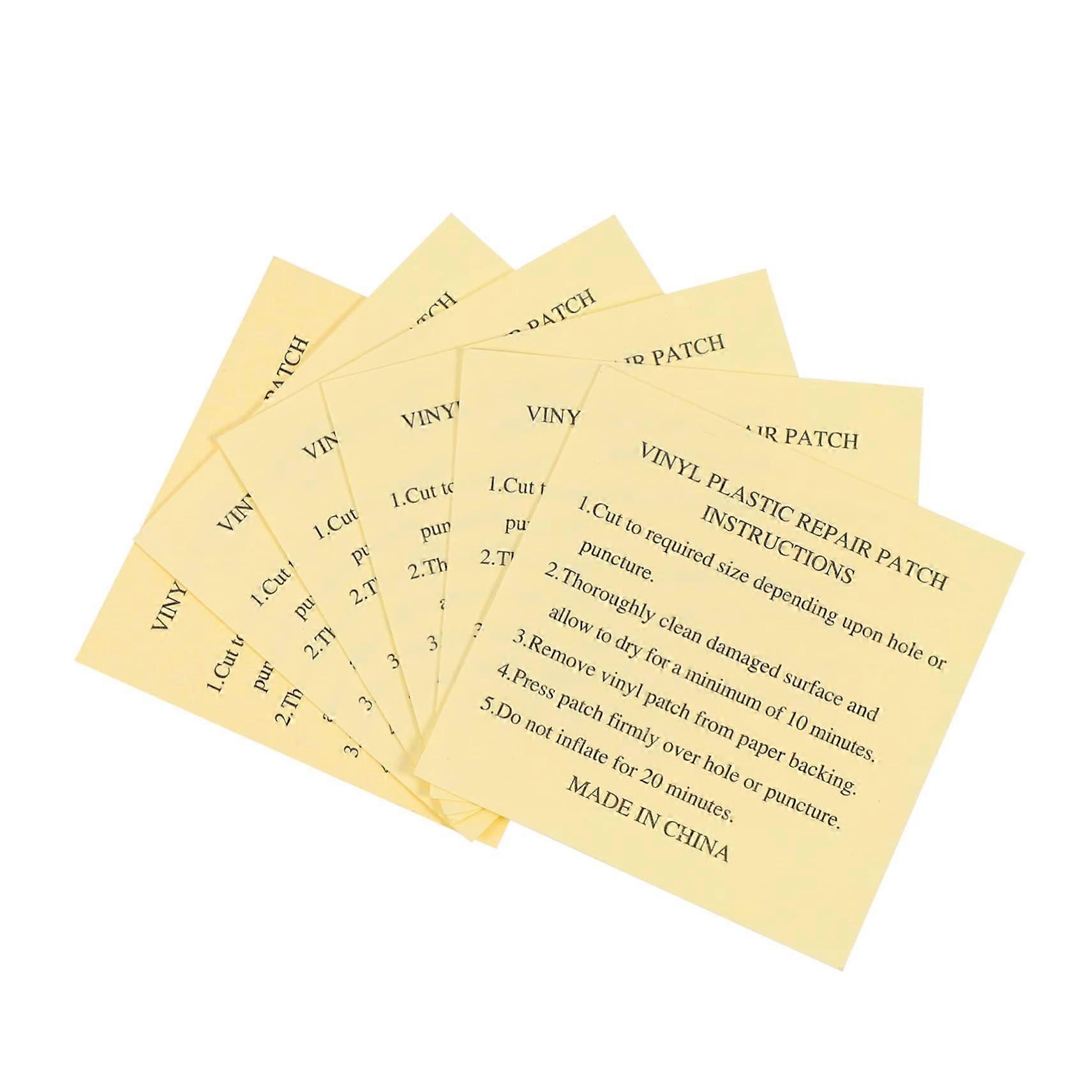 Waterproof  Patch Kit 20pcs Self Adhesive Transparent Durable for Inflatables Pools Backpacks